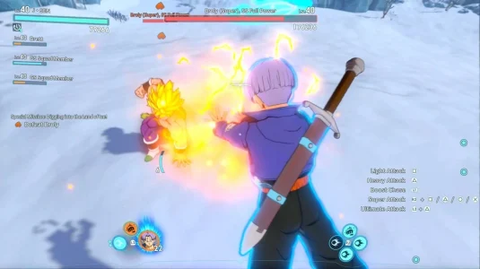 DRAGON BALL XENOVERSE 3 burning attack