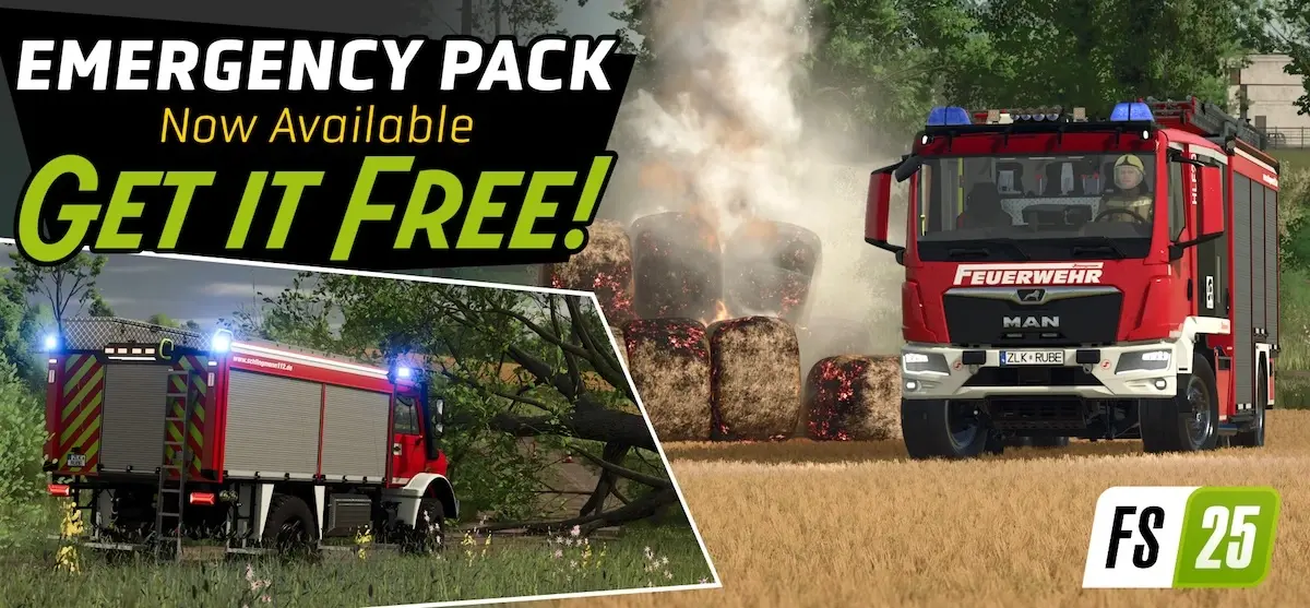 FS 25: l’Emergency Pack disponibile gratis