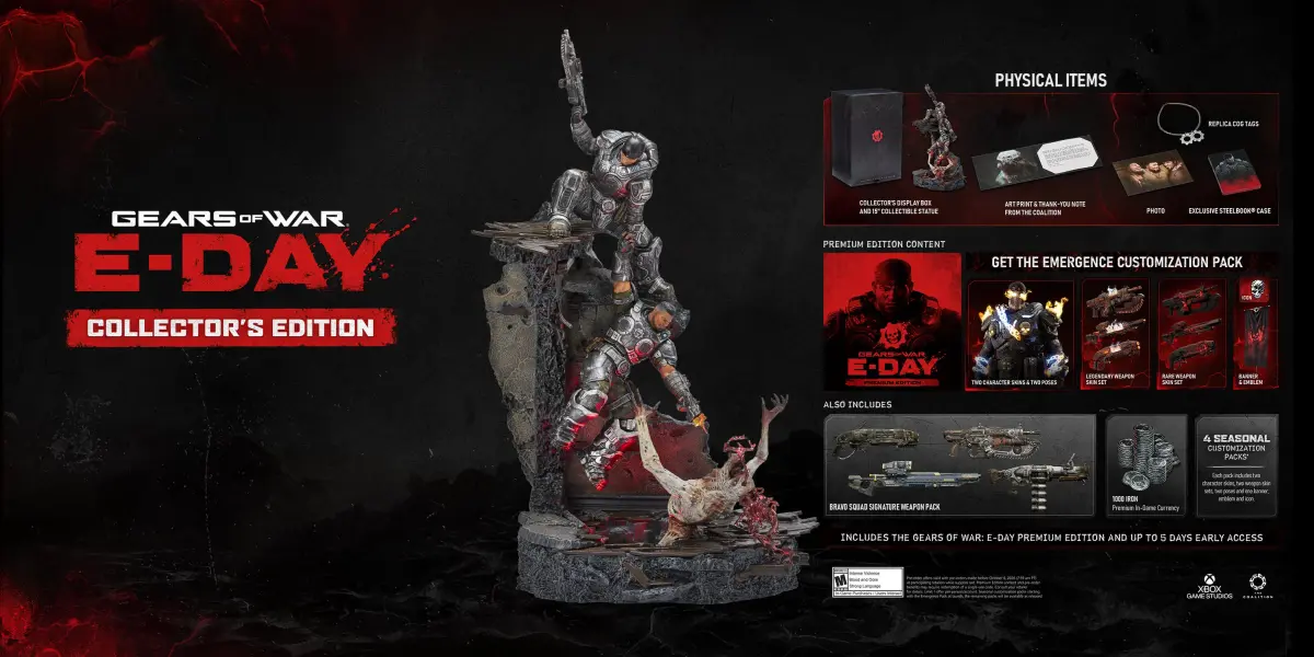 Gears of War E-Day, torna ufficialmente come esclusiva