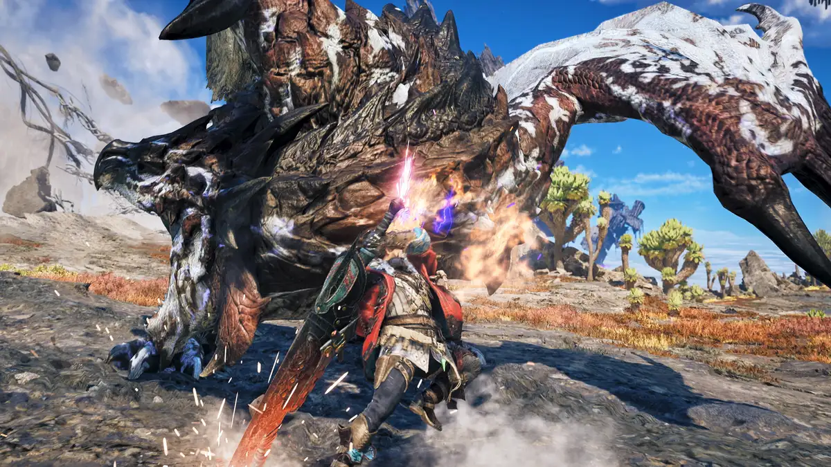 Monster Hunter Wilds Ascendance tutto quello che sappiamo Il nuovo boost bracer con lo Spadone
