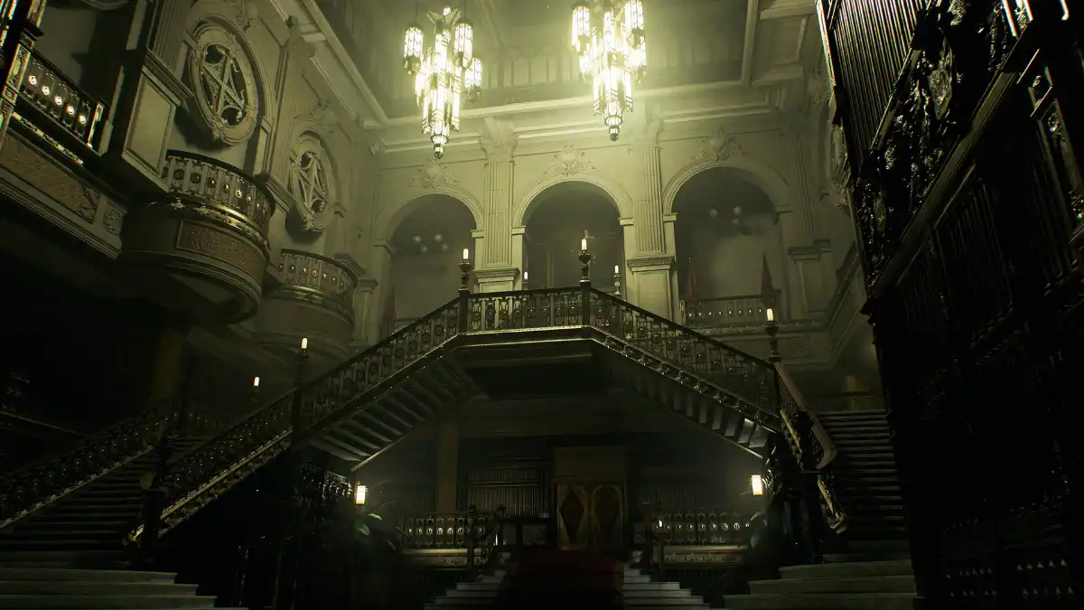 Resident Evil Veronica L’inconica Hall dell’Official Residence di Rockfort Island