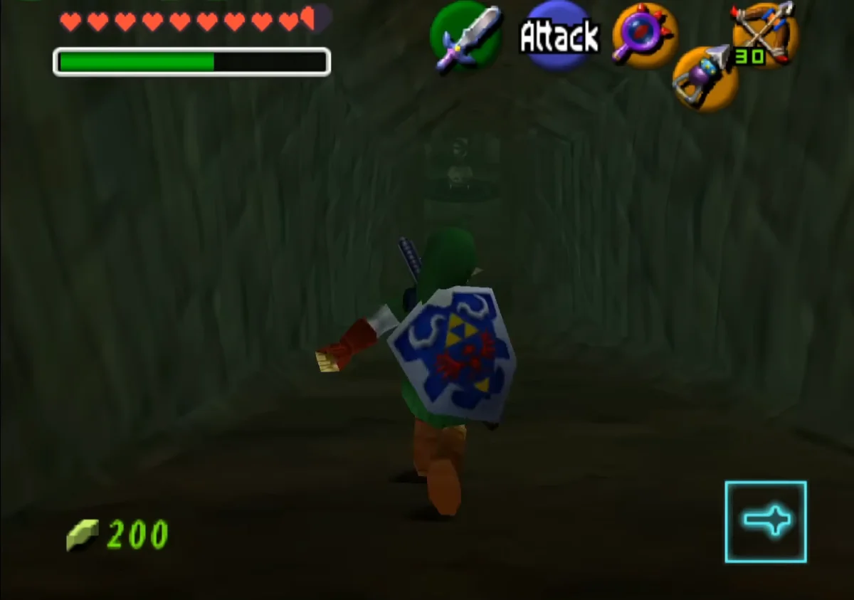 The Legend Of Zelda Ocarina of Time L’esempio per eccellenza della cripticità del titolo lo abbiamo con lo Shadow Temple