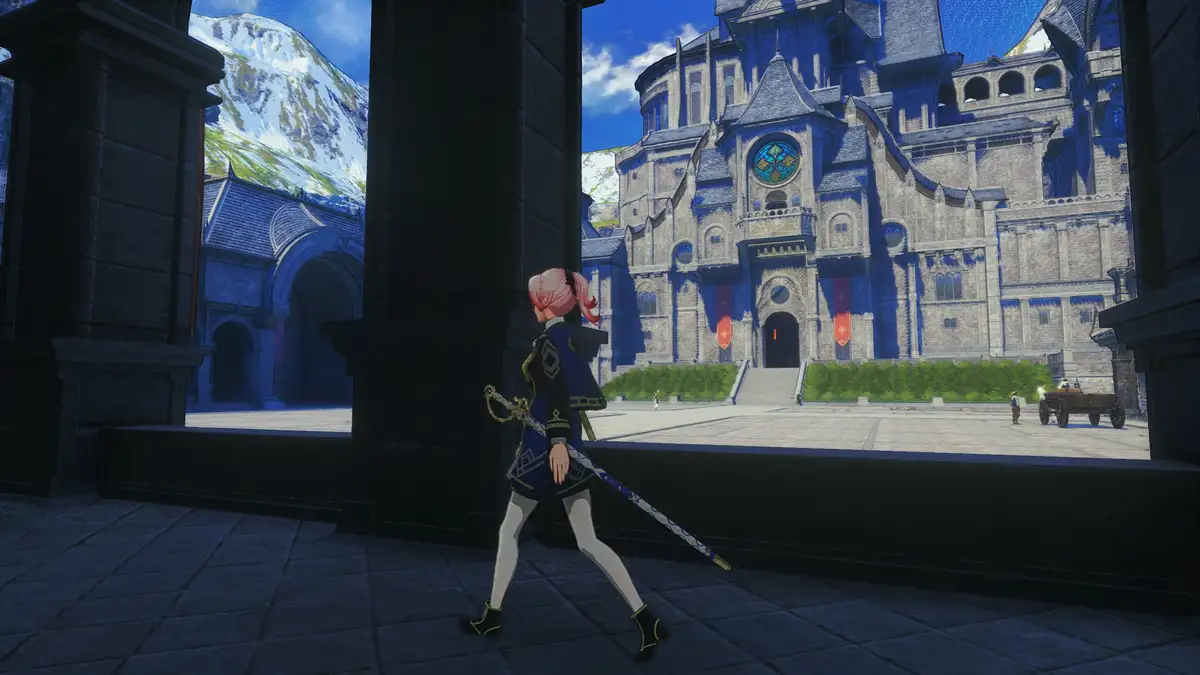 Xenoblade Genesis Monolith Soft L'accademia di Leukos
