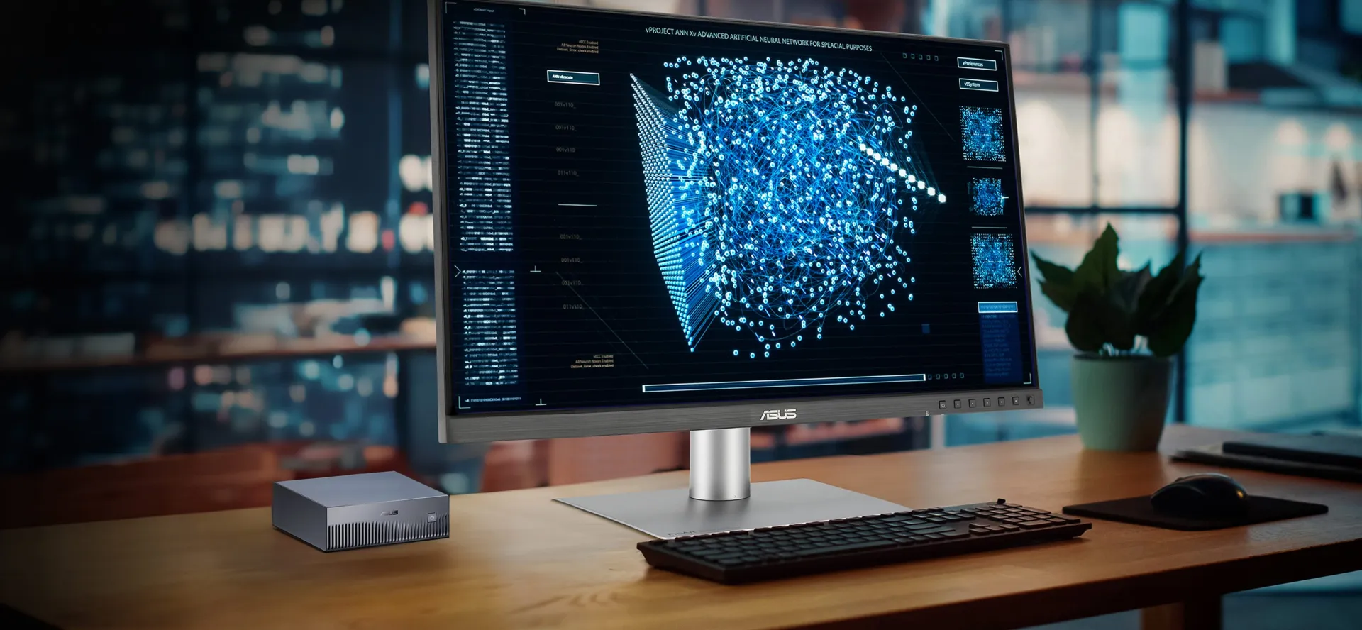 ASUS AI ibrida agentica: pc con AI in locale
