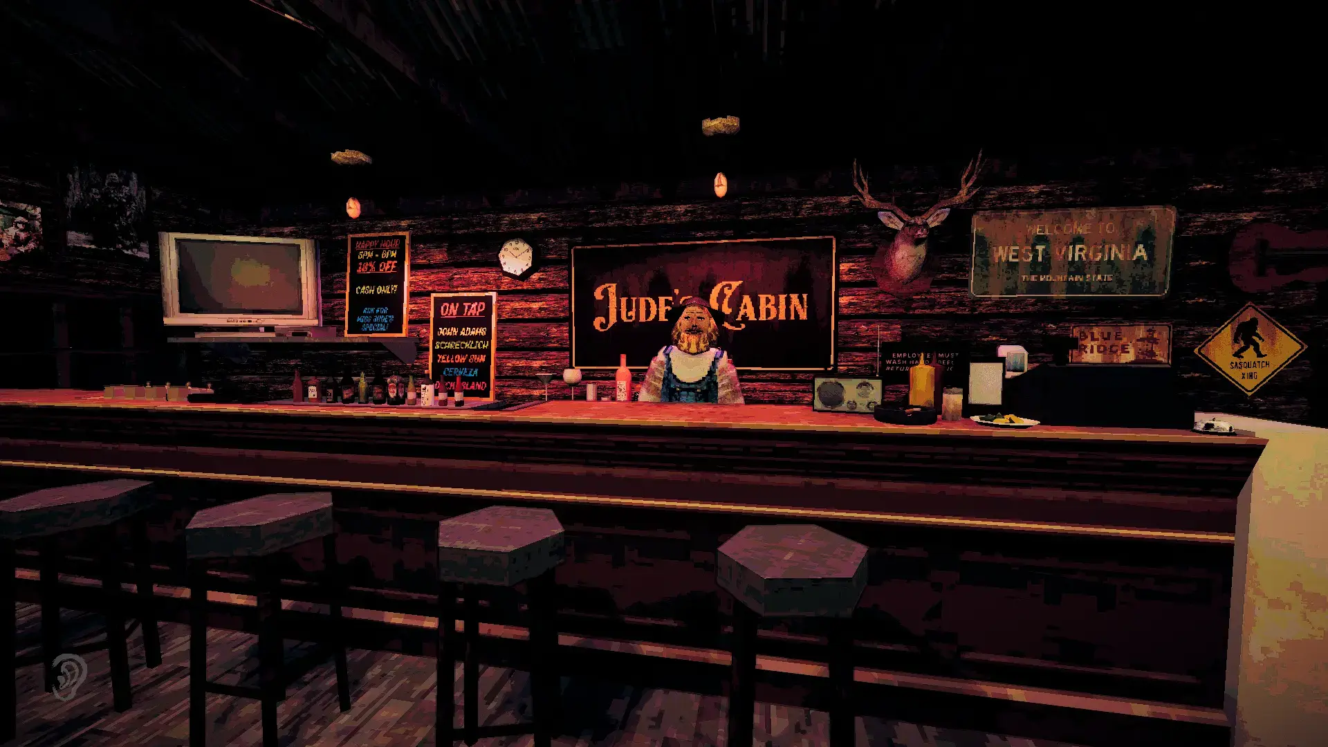 Blue Ridge Hunting, co op horror cryptid Appalachi Early Access agosto