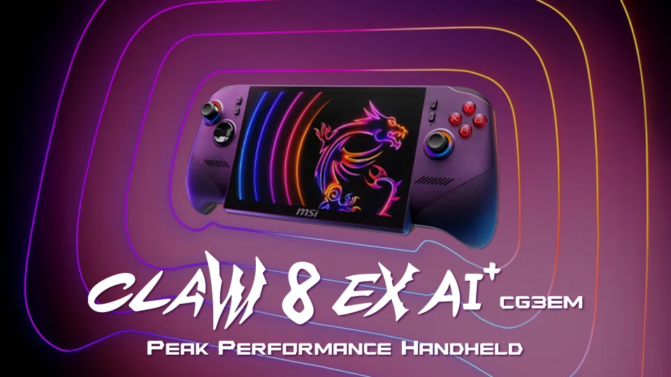 Claw 8 EX AI+ MSI al Computex 2026