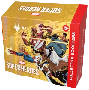 Collector boosters super heroes marvel