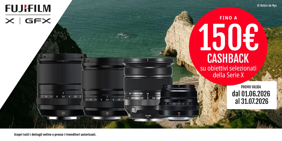 Fujifilm Travel Lens Cashback 2026