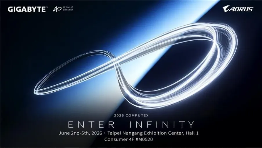 Gigabyte al Computex 2026: 40° anniversario e presentazione di Enter Infinity