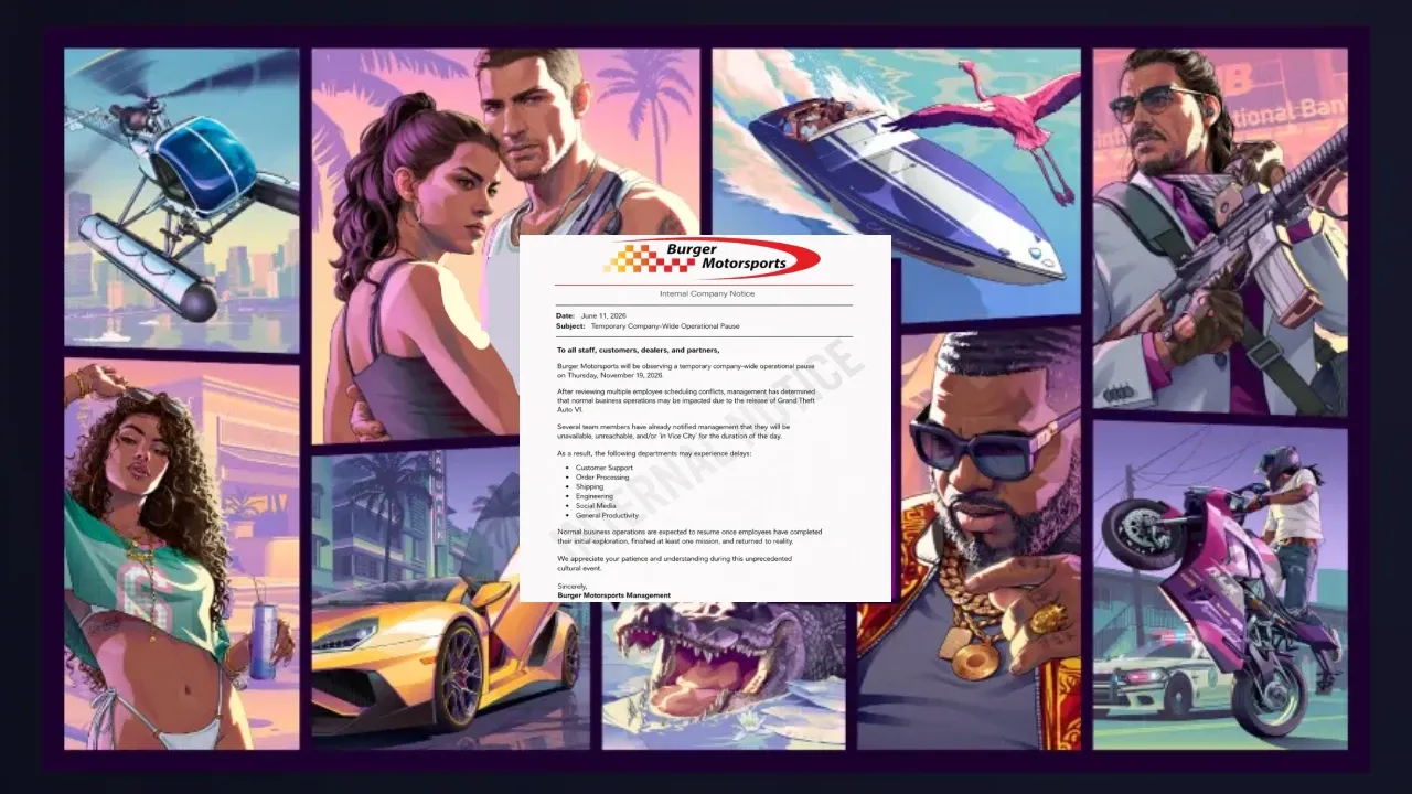 GTA 6: un’azienda decide di chiudere al Day One per le troppe richieste di ferie dei dipendenti