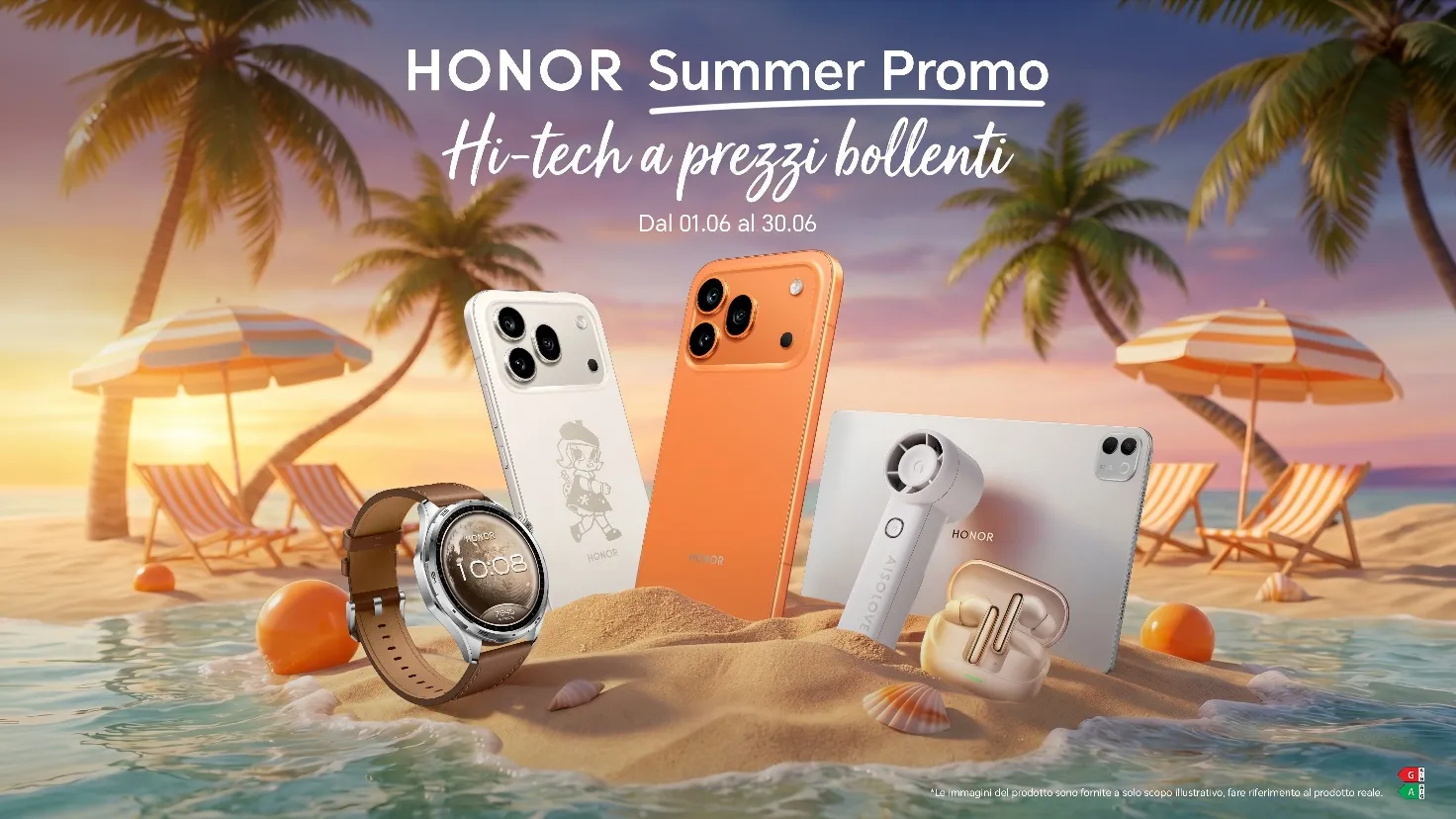 HONOR Summer Promo: bundle e offerte per tutta l’estate fino al 30 giugno