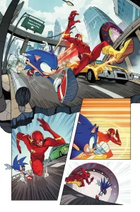 Sonic 35th Anniversary fumetti 2