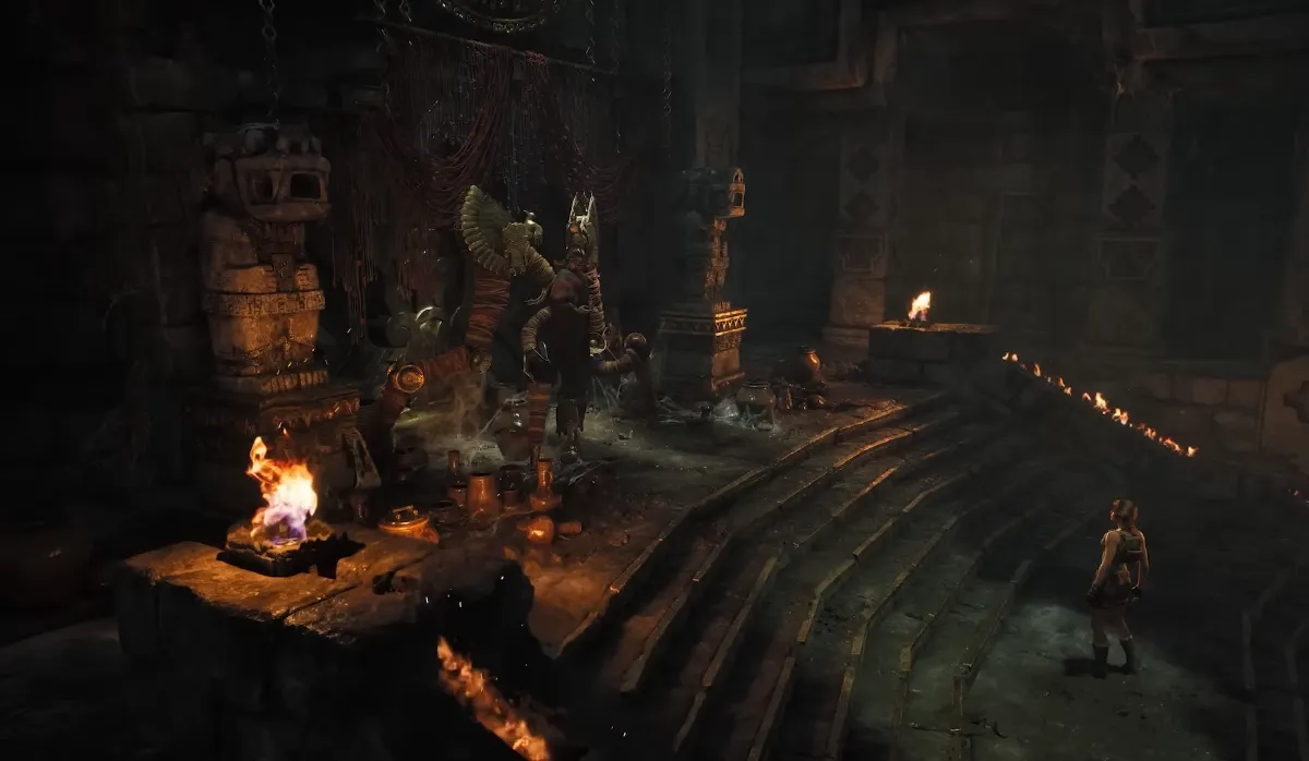 Tomb Raider Legacy Of Atlantis Qualopec in tutto il suo macabro splendore
