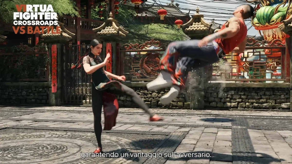 Virtua fighter crossroads vs mode