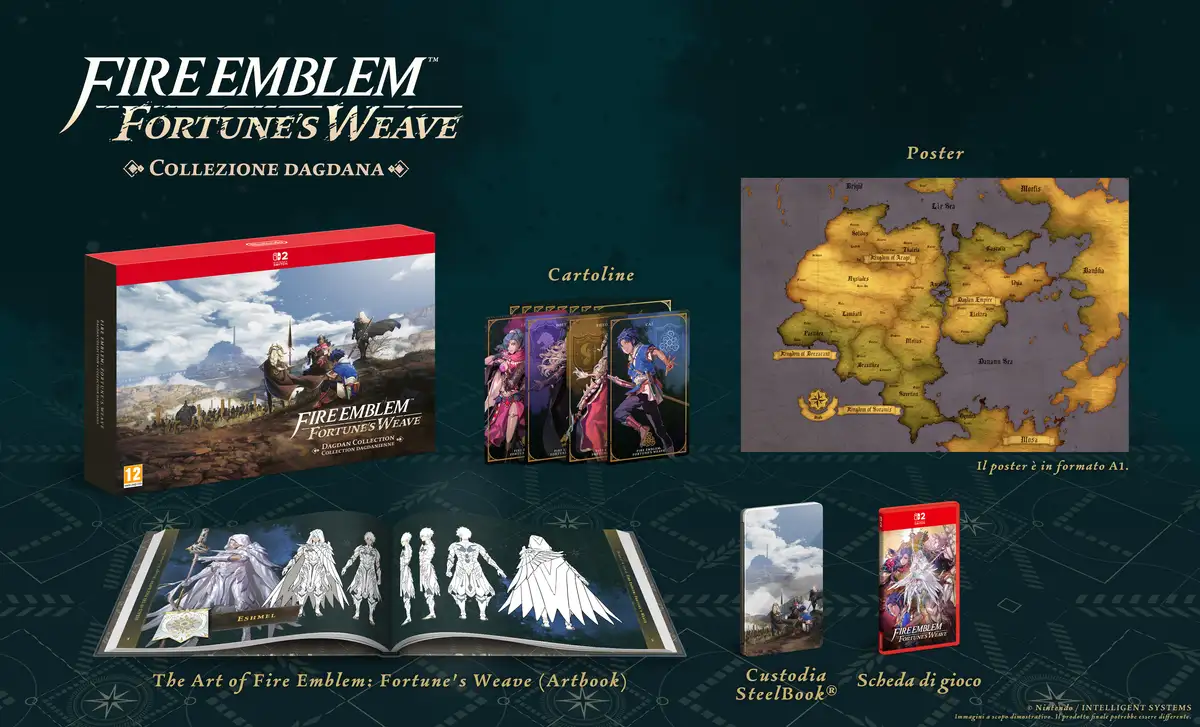 Fire Emblem Fortune Weave il mistero del Protagonista L’edizione Dagdana del gioco