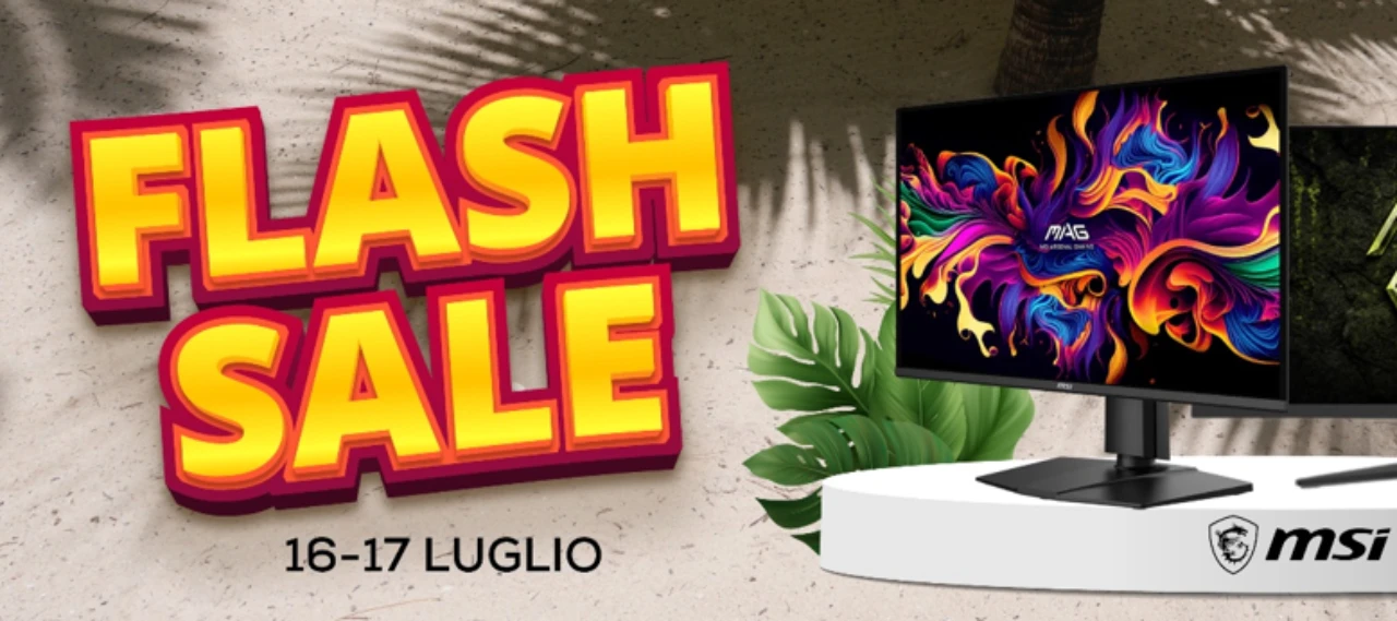 MSI Flash Sale annunciati sconti speciali su Amazon