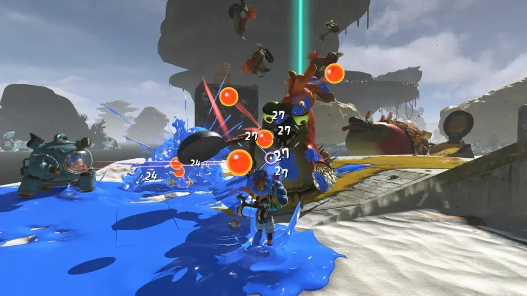 Splatoon Raiders Recensione Nemici
