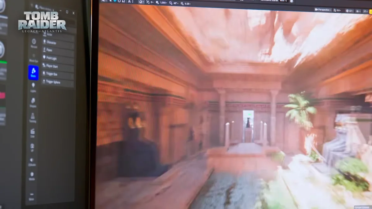 Tomb Raider Legacy of Atlantis Un piccolo assaggio della sezione in Egitto
