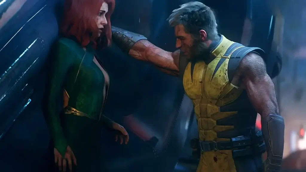 Wolverine e Jean Grey
