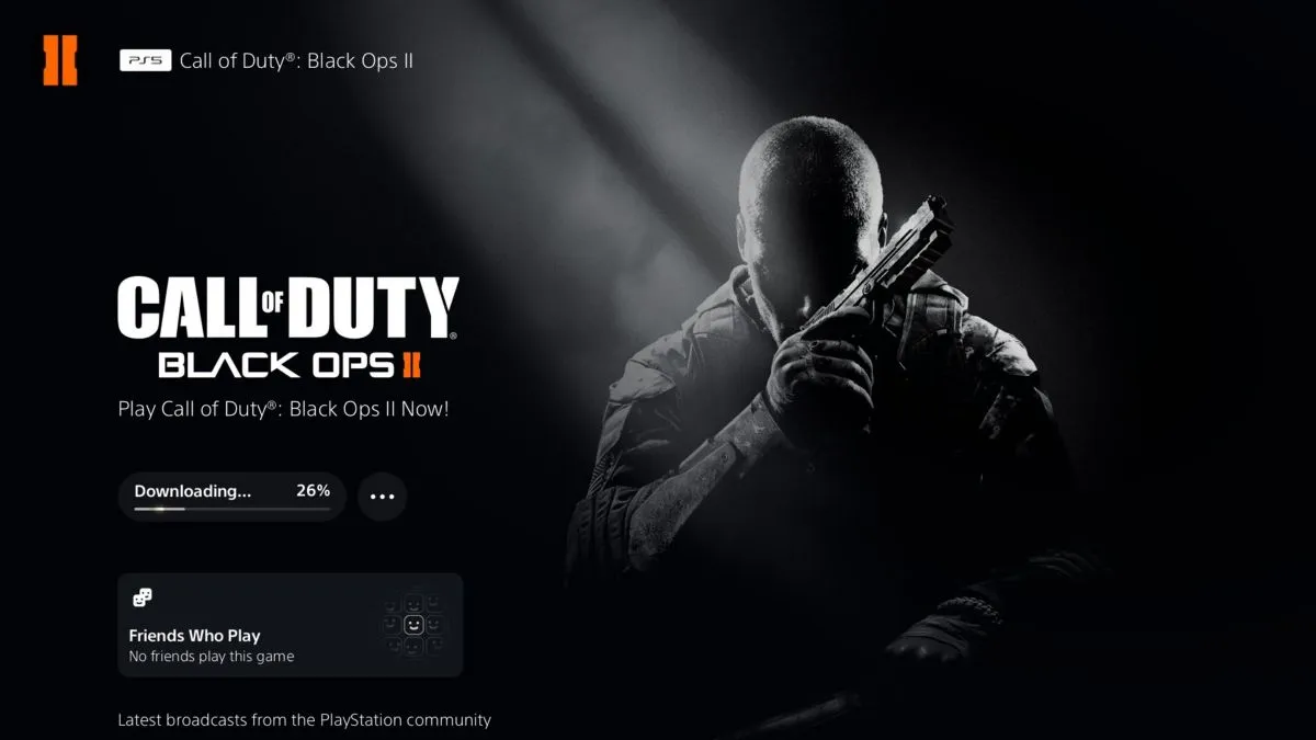 Bo2 - ps5 version