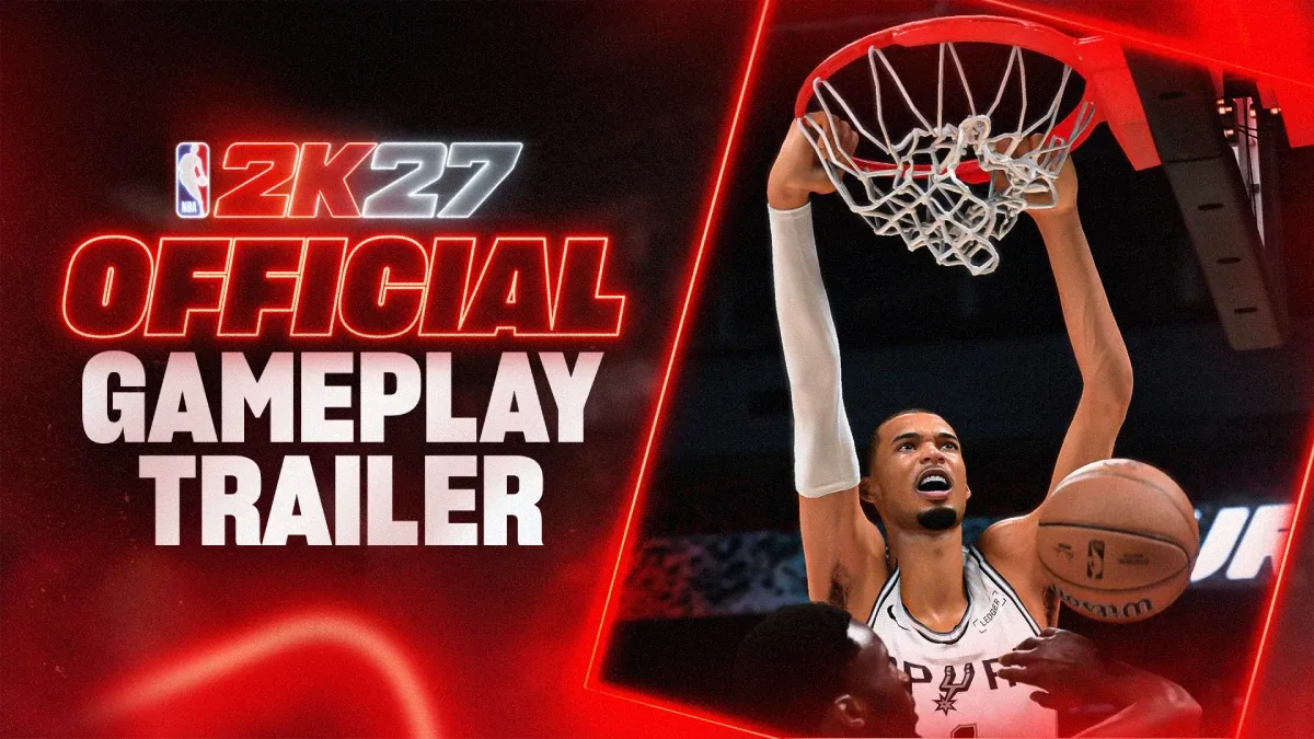 NBA 2K27: ecco il primo gameplay trailer ufficiale