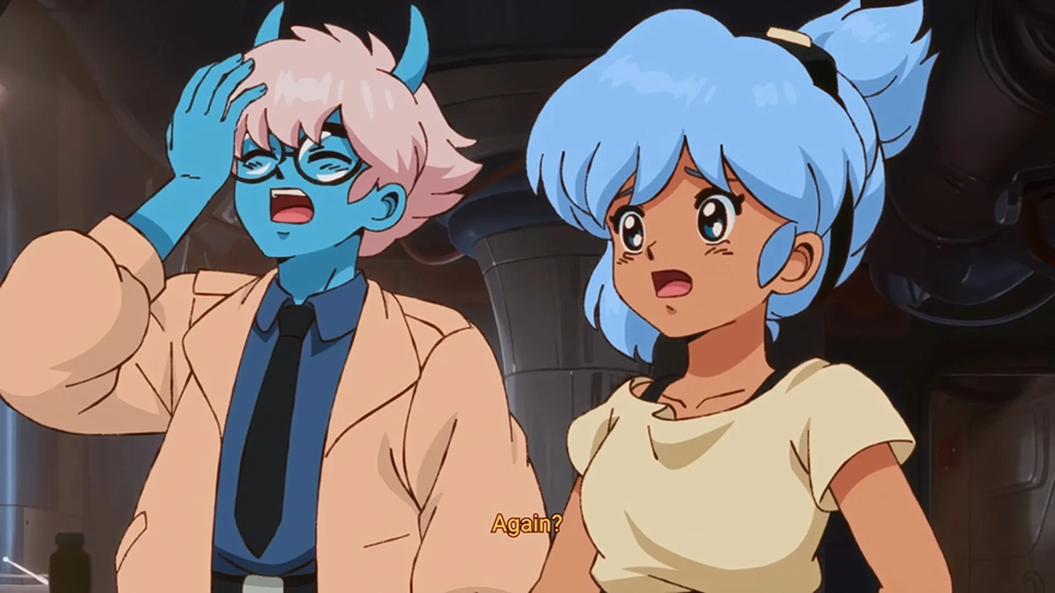 Orbitals anteprima cutscene
