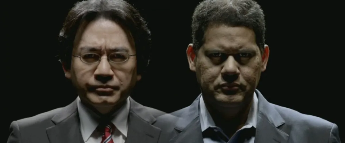 Satoru Iwata e Reggie Fils Aime