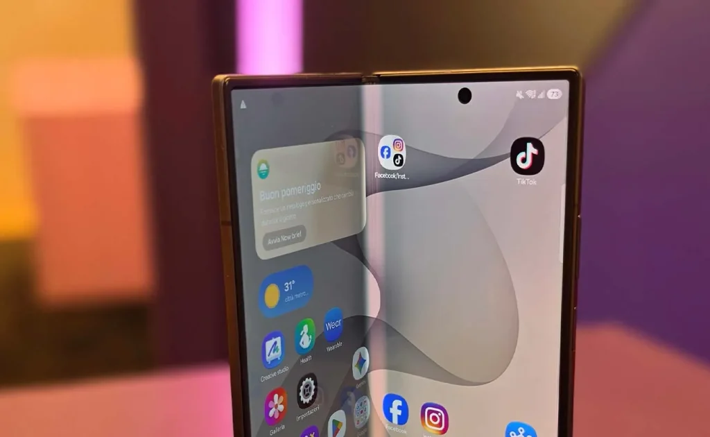 Smartphone samsung andrea volpi tech provati
