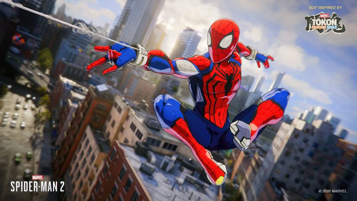 Spider man 2 costume Marvel Tokon Fighting Souls