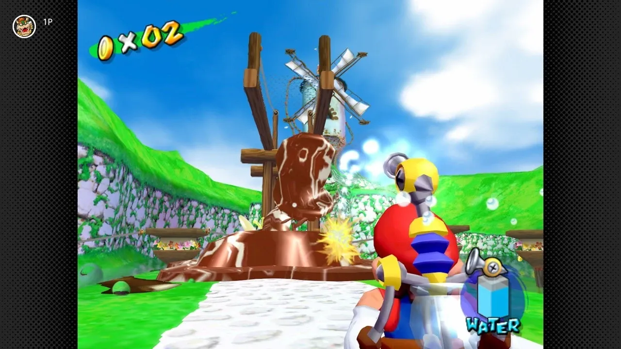 Super mario sunshine arriva su nso