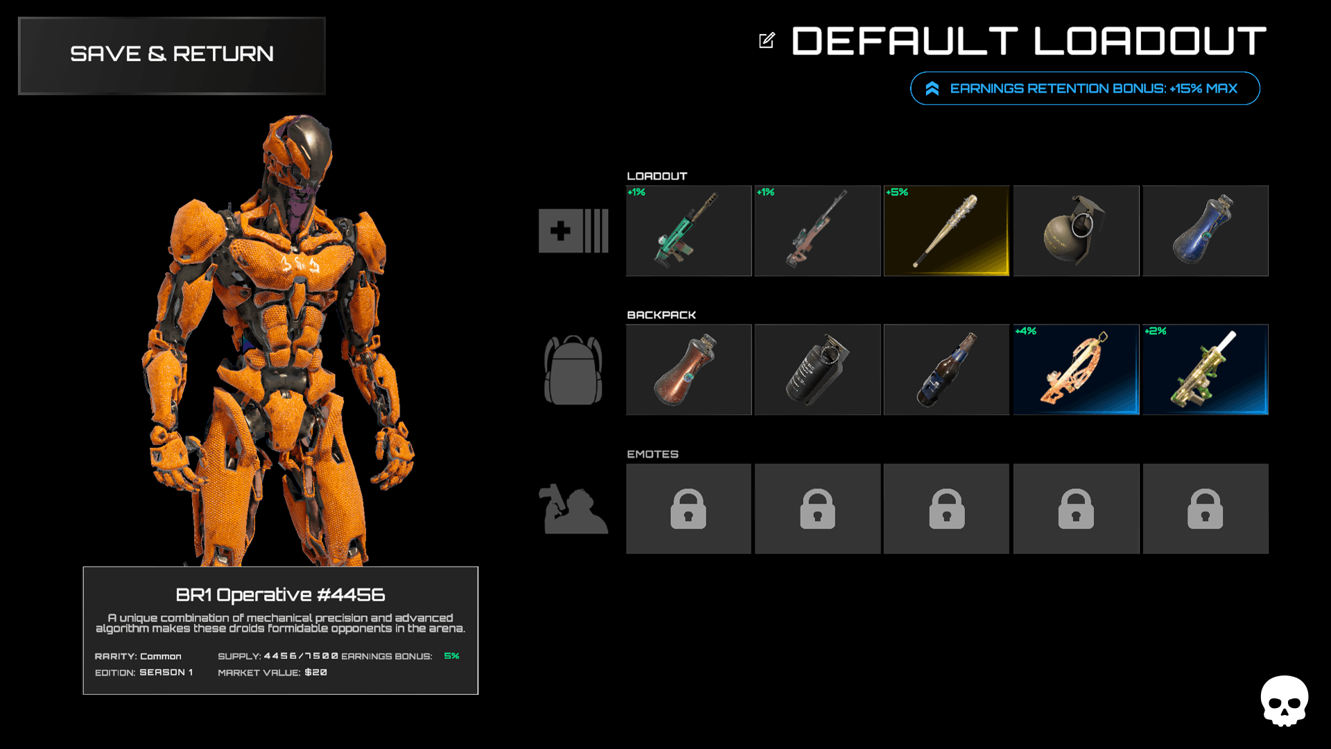 BR 1 infinite menu
