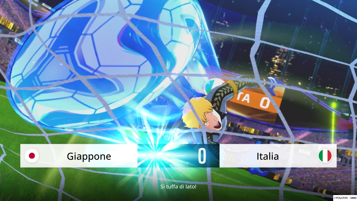 CAPTAIN TSUBASA 2 WORLD FIGHTERS Segnare all’Italia non è così facile