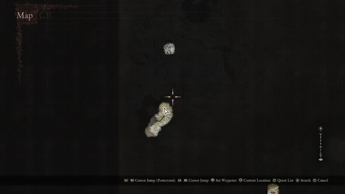 Dragon’s Dogma 2 Dark Arisen La mappa della zona della Demo