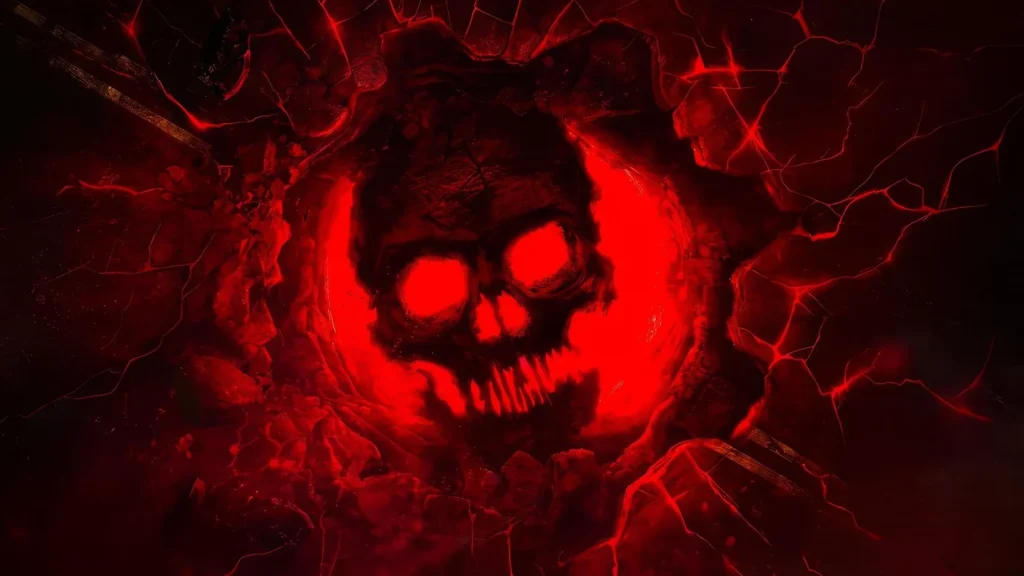 Gears of War E Day teschio