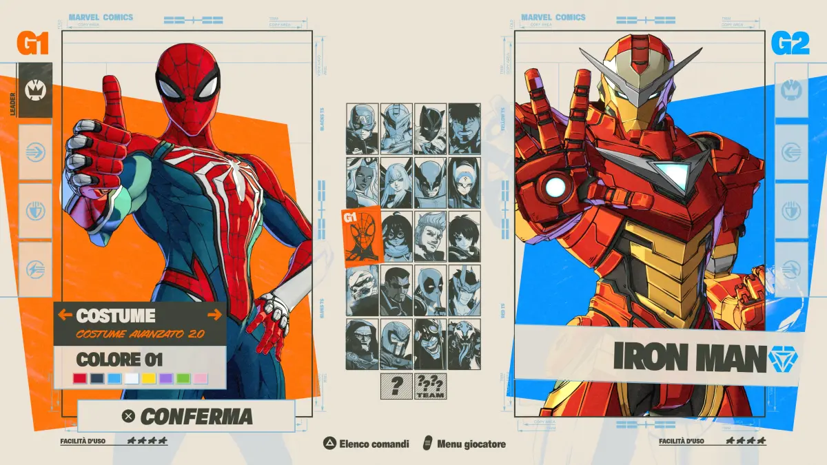 Marvel Tokon Fighting Souls - Roster
