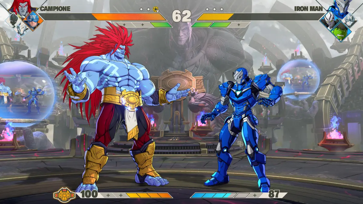Marvel Tokon Fighting Souls - The Champion nella sua forma risvegliata