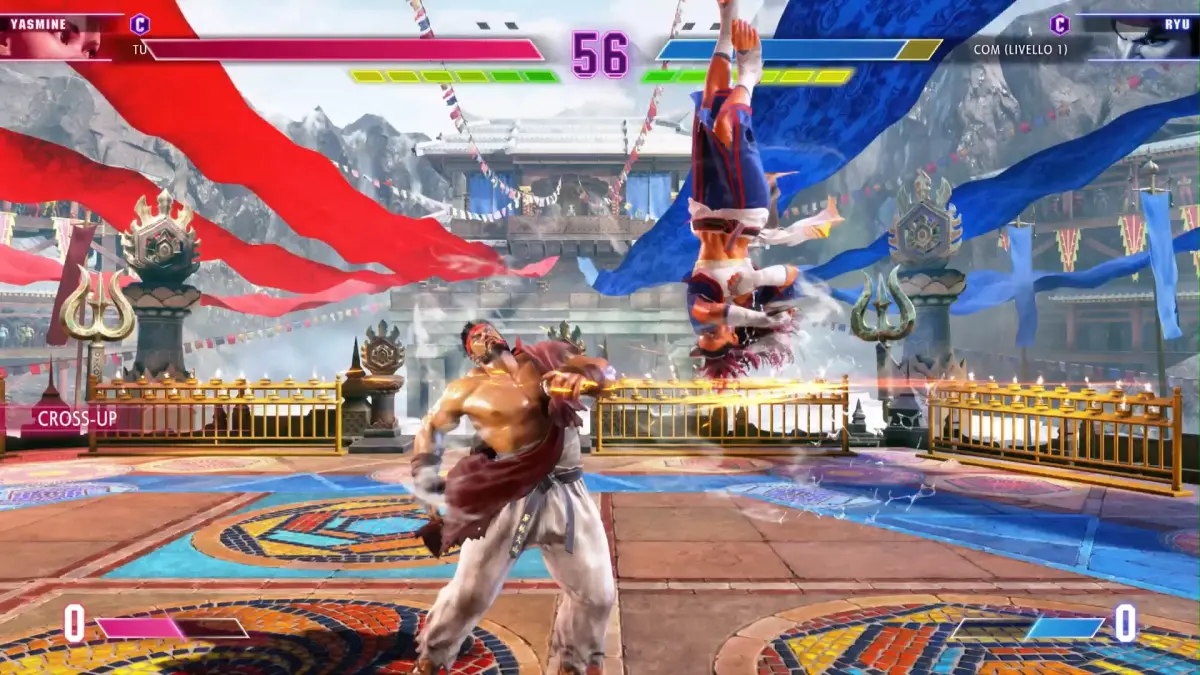 Street Fighter 6 - Attacco Cross-Up