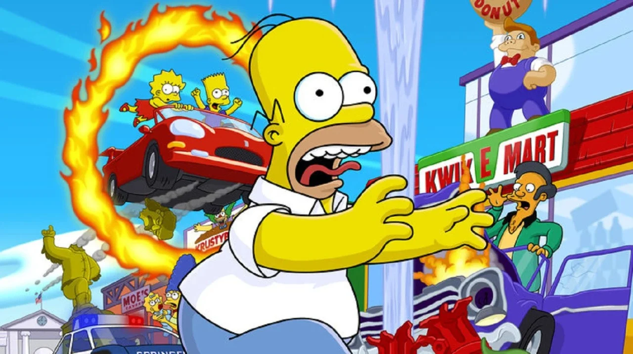 The Simpsons Hit & Run cover