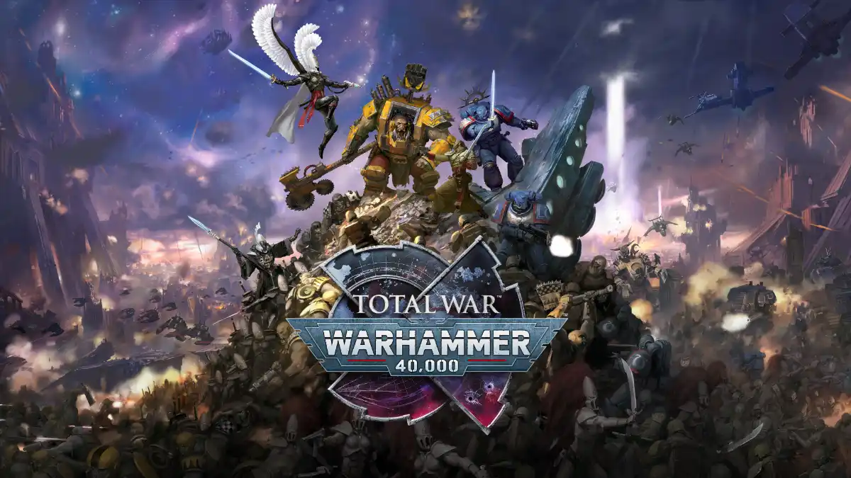 Total War Warhammer 40.000 Key art del titolo