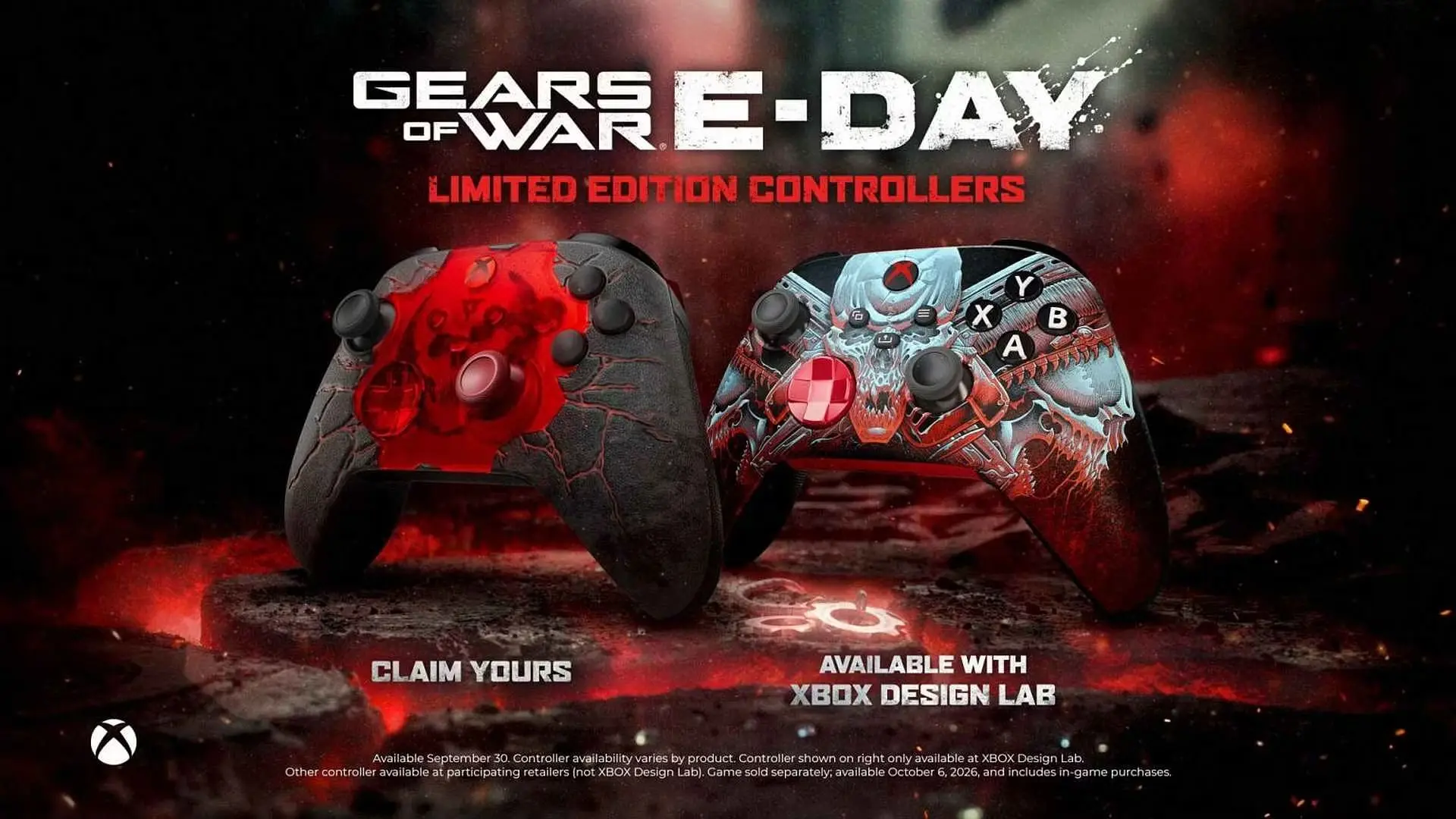 Gears of War: E-Day controllers