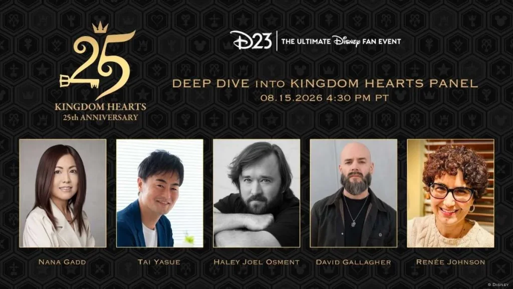 Kingdom hearts d23 panel ospiti