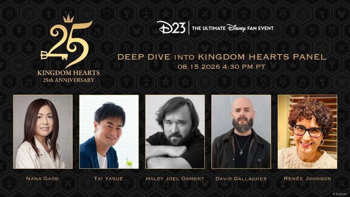 Kingdom hearts d23 panel ospiti