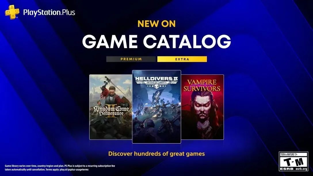 Playstation plus august 2026 game catalog update