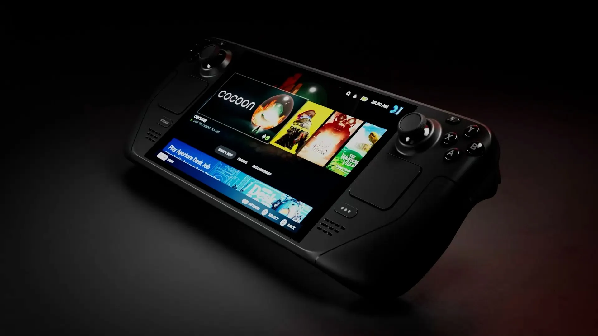 Steam Deck controller asobi