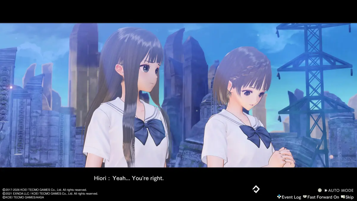 Blue Reflection Quartet - Ray gameplay