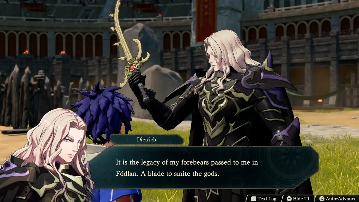 Fire Emblem Fortune Weave Recensione Dietrich e la sua Arma Peculiare