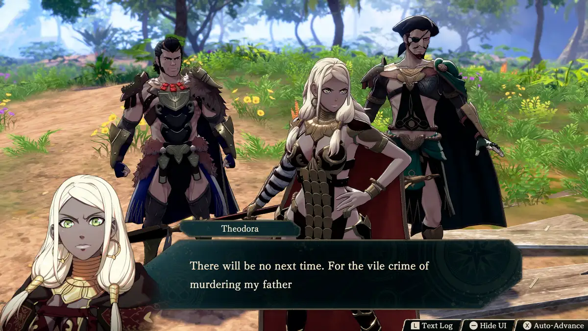 Fire Emblem Fortune Weave Recensione Theodora e i suoi compagni
