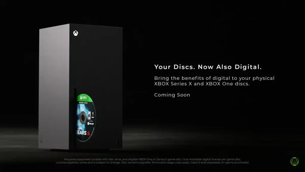 Xbox Disc-to-Digital è ora disponibile al pubblico