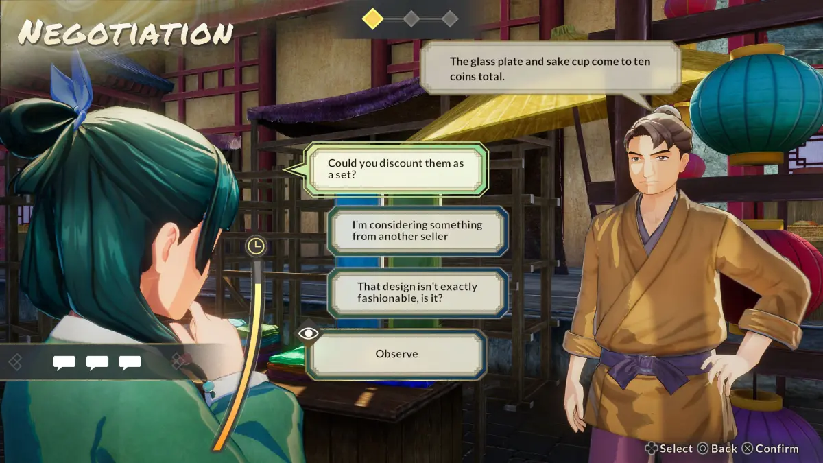 The Apothecary Diaries The False Imperial Brother - Gameplay