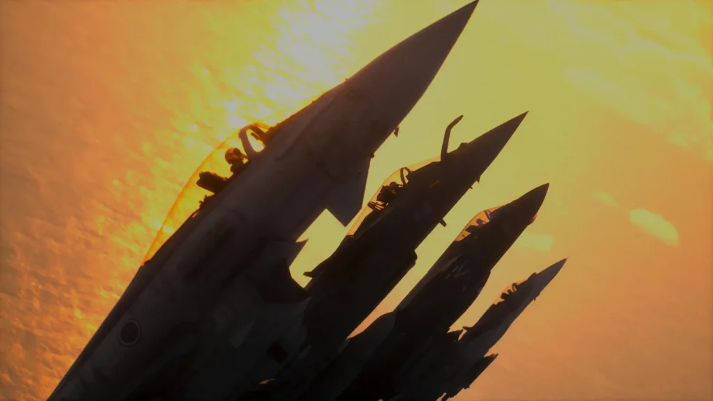 Ace Combat 8 Wings of Theve Recensione PS5 cover